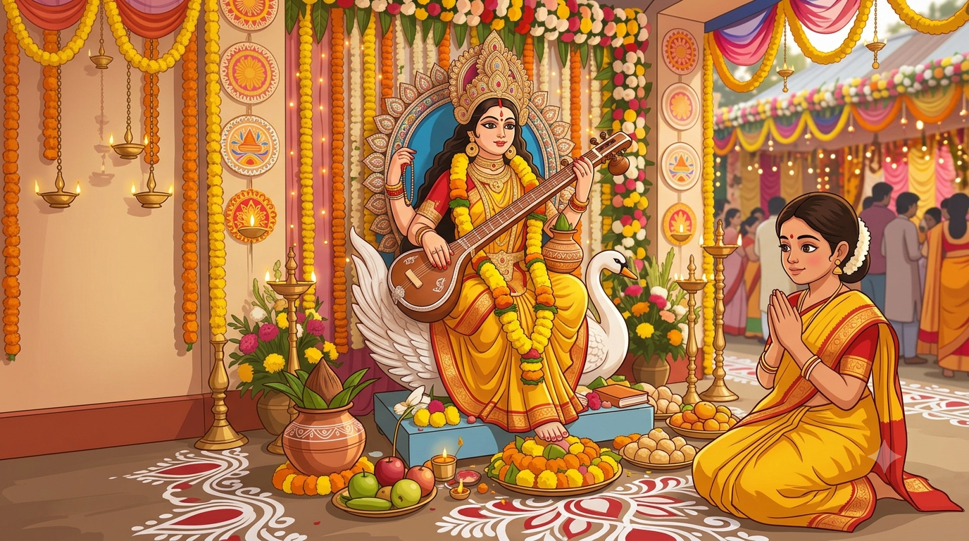 সরস্বতী পূজা